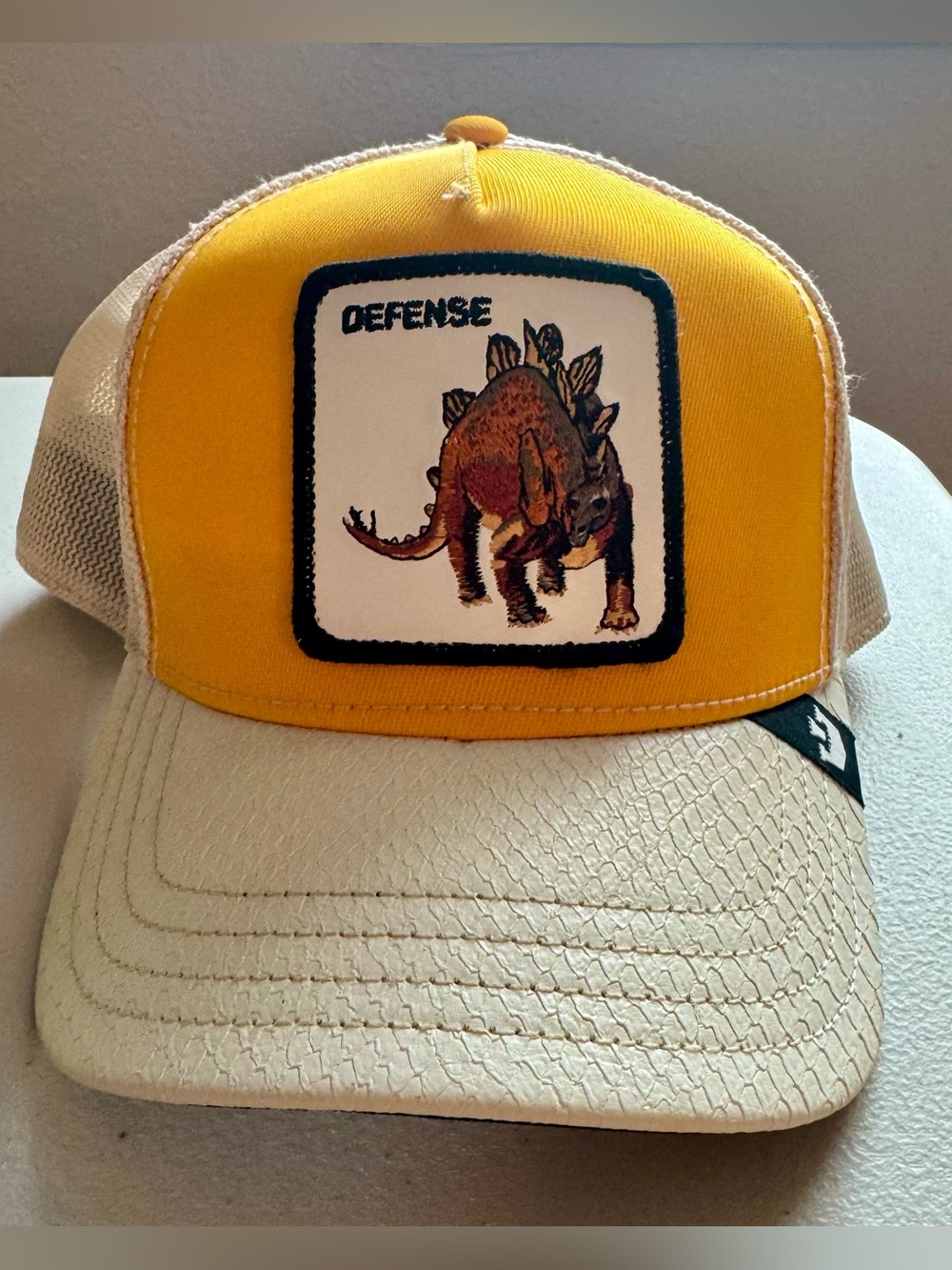 Goorin Bros. Defense “The Farm” SnapBack Dinosaur Trucker Hat. Gently Used